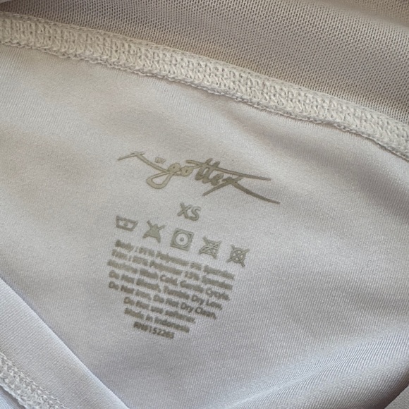 Gottex Classic White Tank Top - XS - Picture 3 of 3